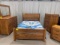 5 pc. Brown Maple Queen Bedroom Set