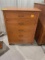 Cherry 5 drawer chest of drawer Stain: FC20830