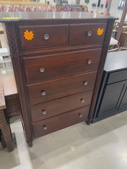 Maple Chest of Drawers 40" x 22" x 58"