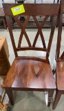Rustic Cherry side chair