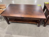 Brown Maple Coffee Table 48