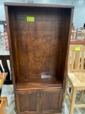 Brown Maple Bookcase 33 1/2