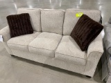 6' Oatmeal Sofa