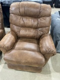 Cortez Cognac Brown Rocker/Recliner