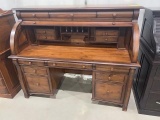 Rustic Cherry Rolltop Desk Stain: Burnished Almond 65