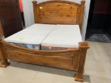 King Rustic Hickory Bed Only