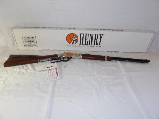 Henry Golden Boy American Railroad Tribute Edition. 22 caliber