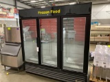 Three door true Brand freezer