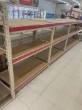 Store shelving all goes as one unit