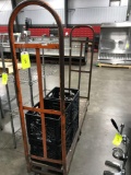 6 wheel cart with crates