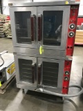 Double stack convection oven