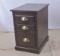 Brown Maple File Cabinet