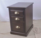 Brown Maple File Cabinet