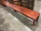 BROWN MAPLE MISSION BENCH 116