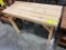 PINE ENTRYWAY TABLE 42X32X20