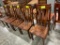 BROWN MAPLE OCS117 SIDE DINING CHAIR
