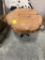 BROWN MAPLE NATURAL LIVE EDGE TABLE 34X34X25