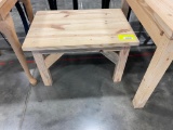 PINE UNFINISHED COFFEE TABLE 32X19X22