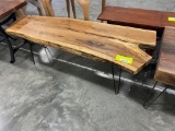HICKORY RUSTIC COFFEE TABLE 58X18X21