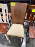WORMY MAPLE OCS119 SIDE CHAIR (STAINED)