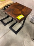 CHERRY MAPLE RICH TOBACCO END TABLE 18X18X26