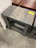 BROWN MAPLE END TABLE