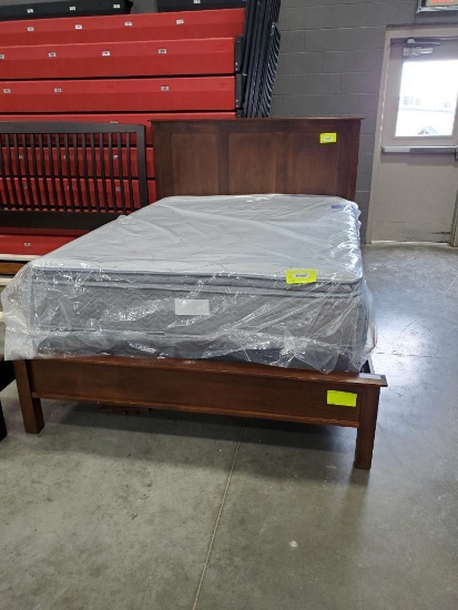Brown Maple Queen Bed Only