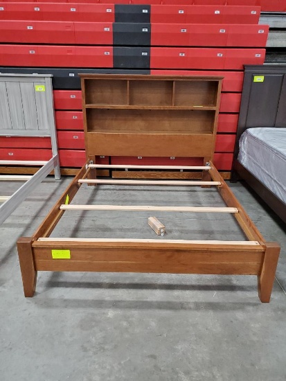 Cherry Queen Book Case Bed Only OCS 104 Seely