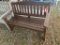 BROWN POLY BENCH