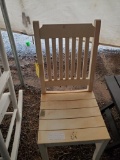 POLY WHITE POLY CHAIR (WITH DISCOLORATION)