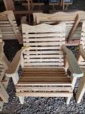 UNFINISHED WOOD CHAIR