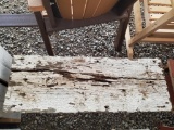 SMALL RUSTIC BENCH