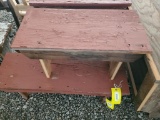 SMALL RED BENCH