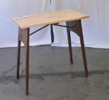 Two tone Maple Folding Table