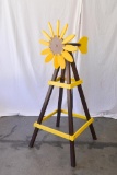 Brown & Yellow Poly Windmill