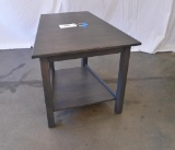 Brown Maple Wedge Table