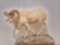 LIFE SIZE WHITE RED SHEEP TAXIDERMY MOUNT