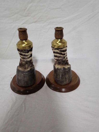 TAXIDERMY ZEBRA HOOVES