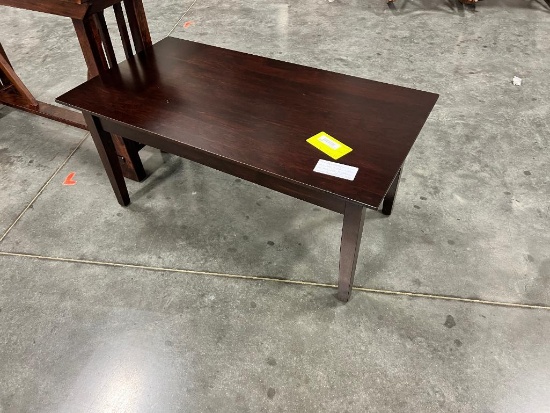 CHERRY COFFEE TABLE RICH TOBACCO 42X22X19IN