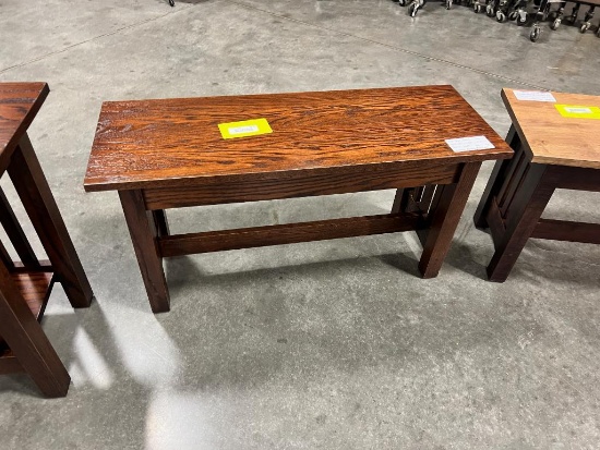 RED OAK MISSION BENCH 36IN
