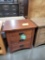 CHERRY NIGHT STAND W/OUTLET 3 DRAWER OCS113 24X18X28IN
