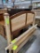 TWO TONE WORMY MAPLE/WALNUT QUEEN BED NATURAL