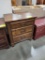 BROWN MAPLE NIGHT STAND 3 DRAWER 27.5X19X31.5IN