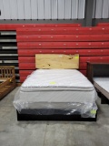 BROWN MAPLE LIVE EDGE QUEEN BED NATURAL