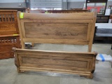 HICKORY QUEEN BED CAPPUCCINO