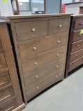 CHERRY CHEST OF DRAWERS 6 DRAWER 37X19X50IN