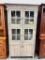 BROWN MAPLE HUTCH DRIFTWOOD 40X17X81IN