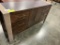BROWN MAPLE CHINA BUFFET 122-164 72X20X36IN