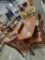 CHERRY DINING TABLE W/ 6 SIDE CHAIRS, 2 LEAVES MICHAELS 66X42IN