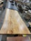SPALTED/WORMY MAPLE LIVE EDGE DINING TABLE W/ BENCH NATURAL 94X40IN